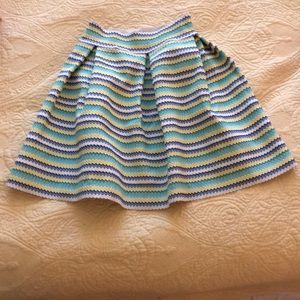 Skater Pleated Bandage Skirt